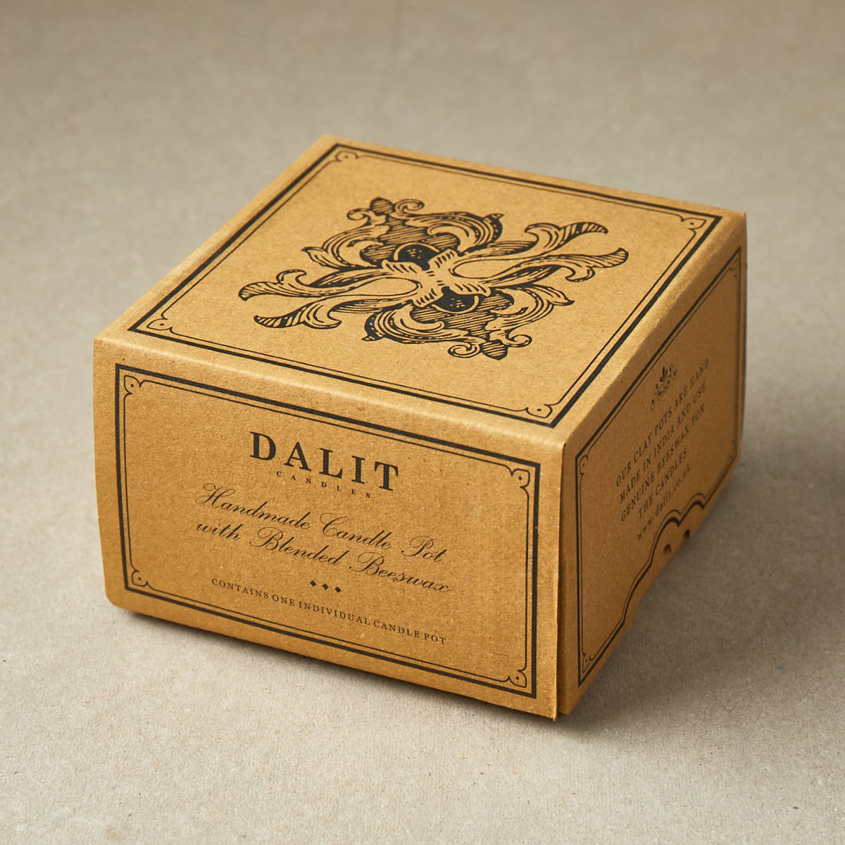 Coconut Scented 3 Wick Terracotta Candle | Alok
