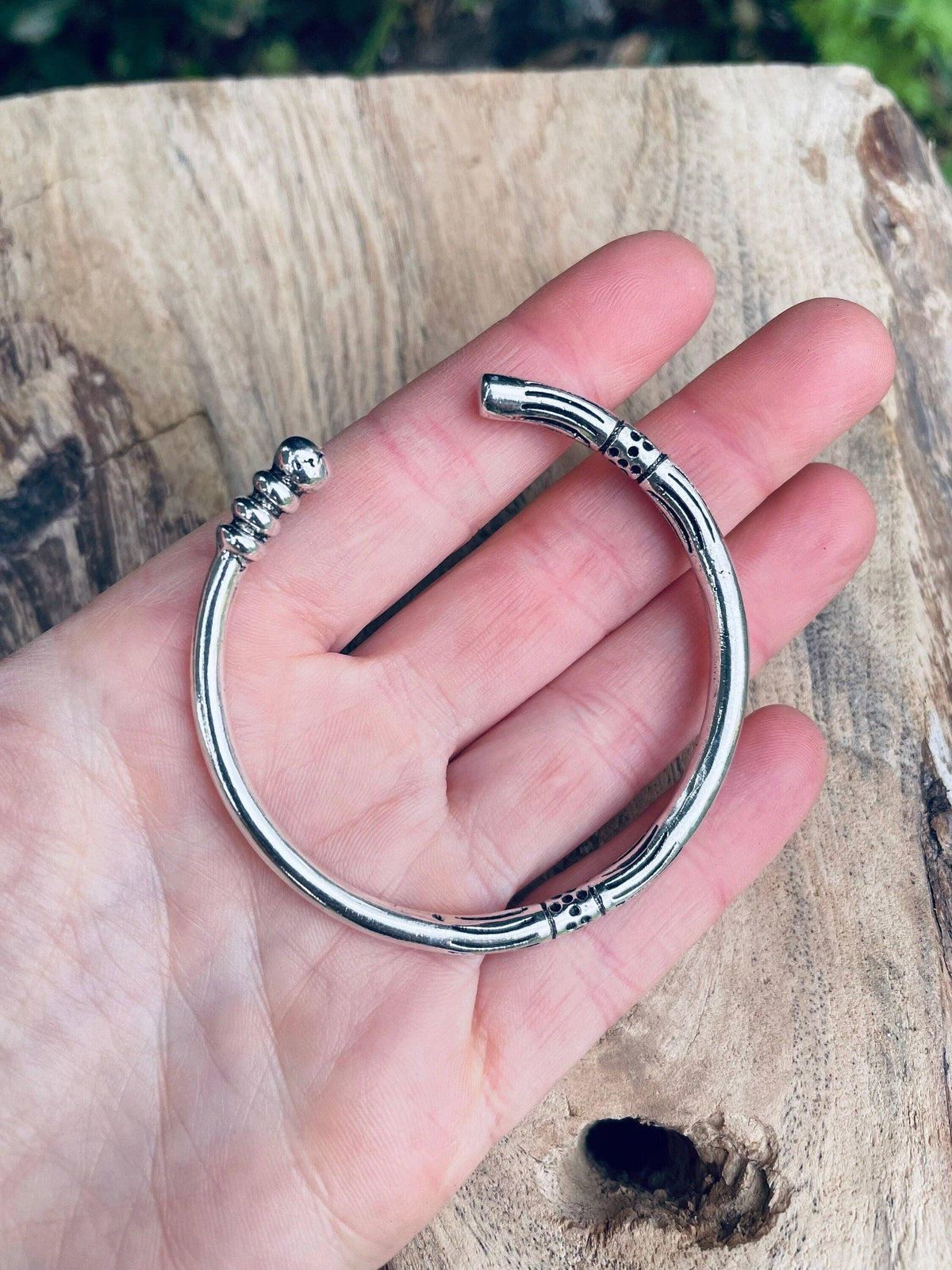 Tuareg Silver Bracelet / Large