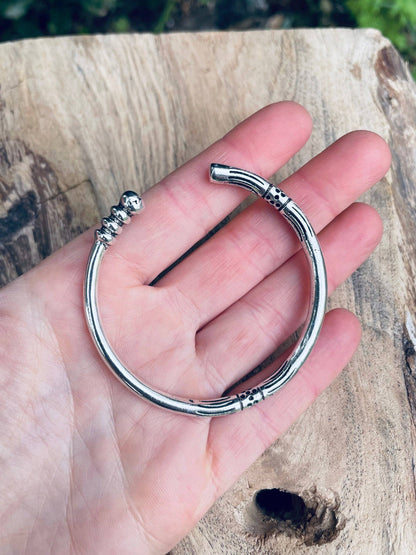 Tuareg Silver Bracelet / Large