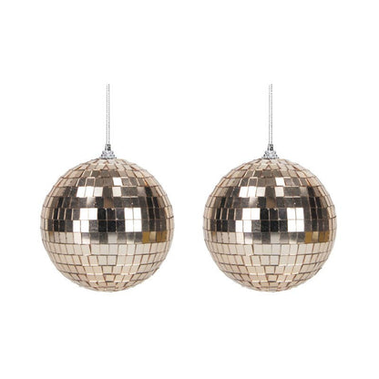 Rose Gold 10cm Disco Ball