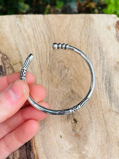 Tuareg Silver Bracelet / Large