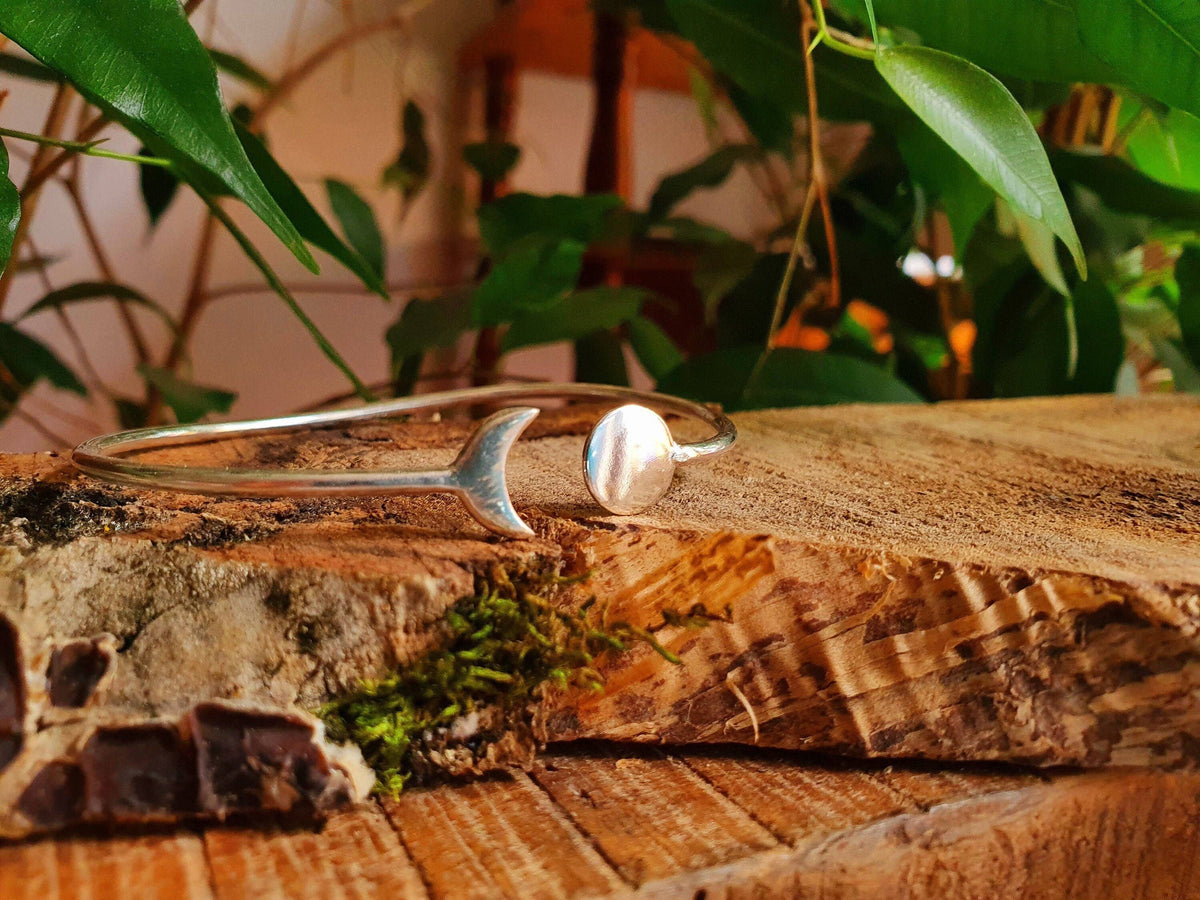 Earth + Moon Bracelet / Bangle
