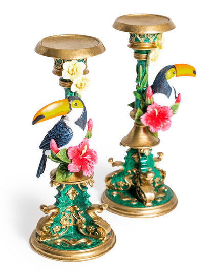 Ornate Toucan Candle Holder 2 for £99