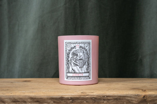 "Strength" Candle