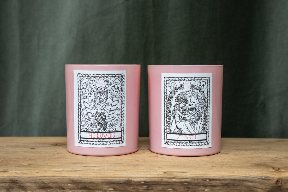 "Strength" Candle