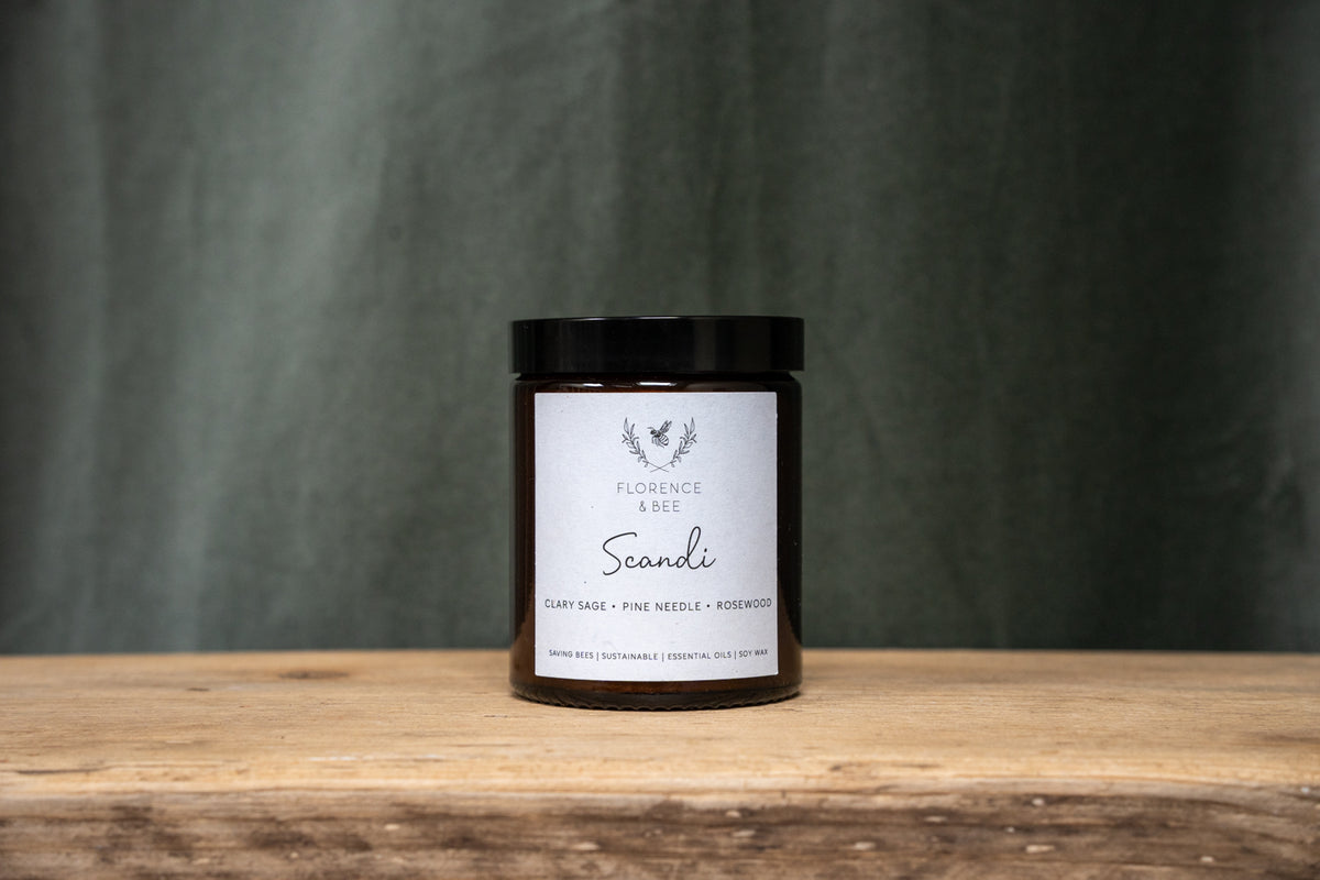 Scandi - Clary Sage, Pine Needle & Rosewood Candle