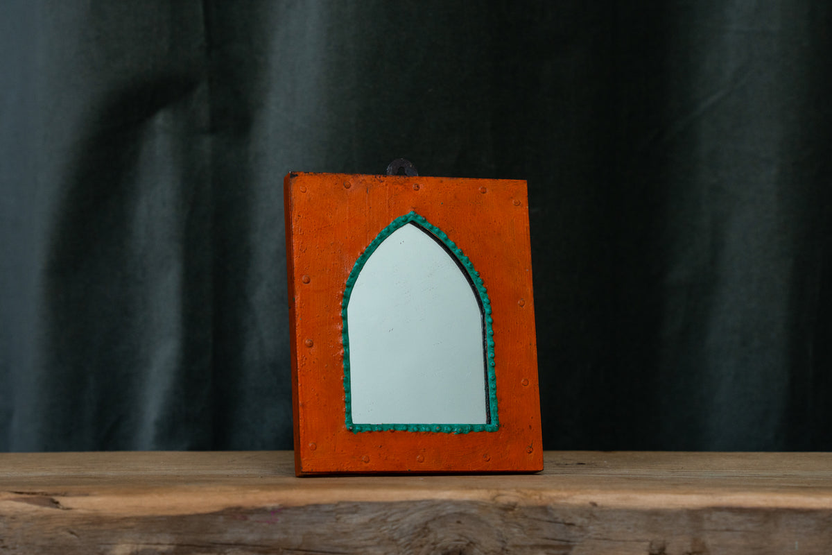 Unique Orange and Green Mirror (Small)