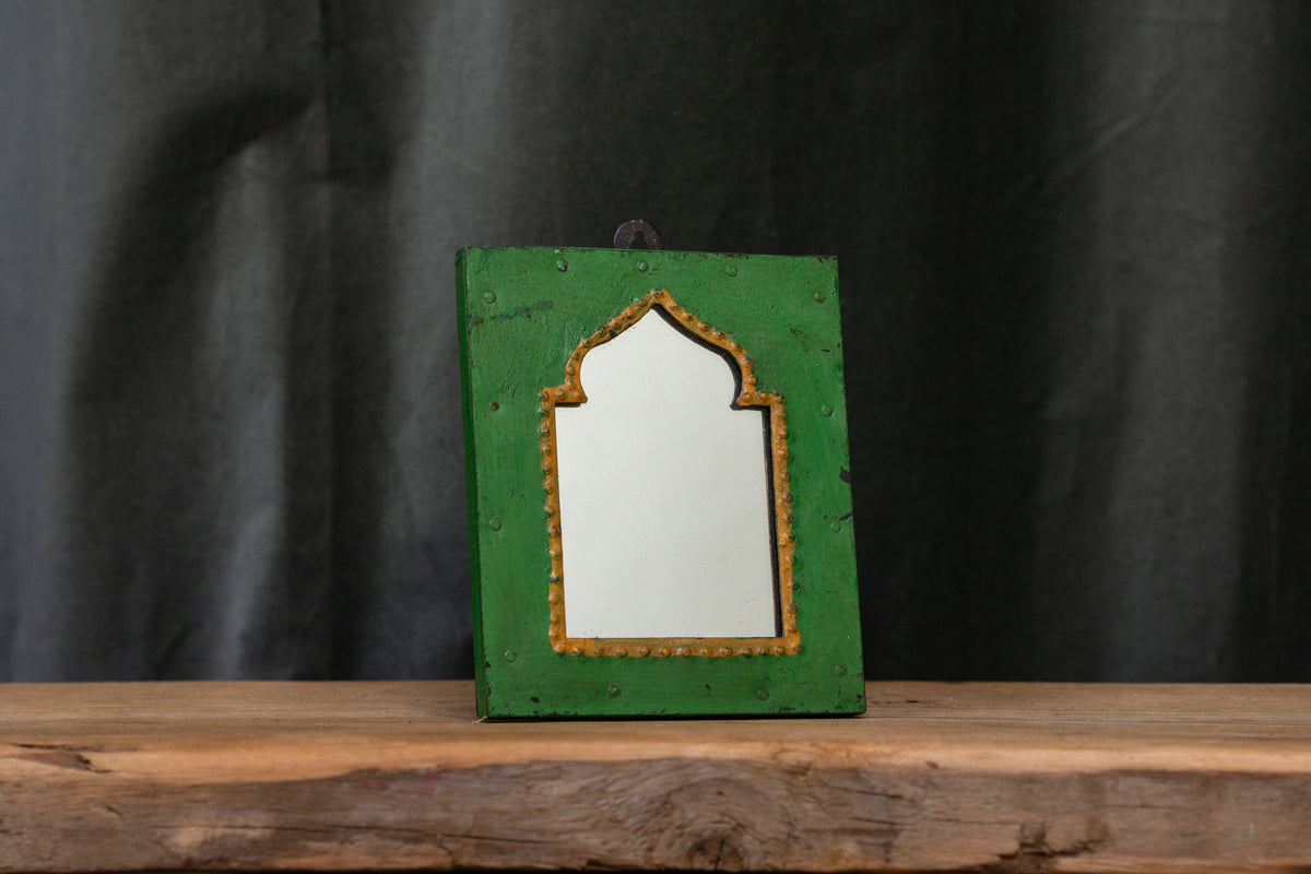 Unique Green and Yellow Mirror (Small)