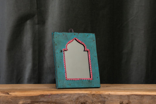 Unique Blue and Pink Mirror (Small)