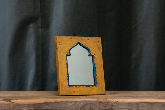 Unique Yellow and Blue Mirror (Small)