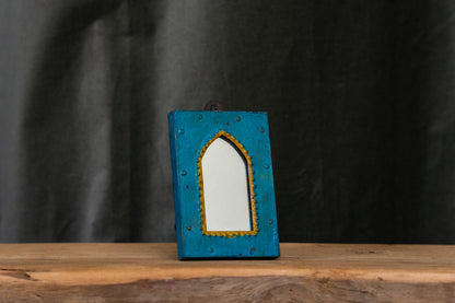 Unique Blue and Yellow Mirror (Mini)