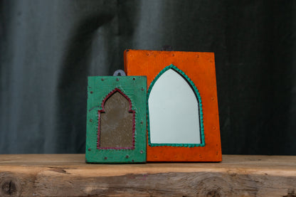Unique Green and Red Mirror (Mini)