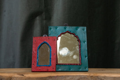 Unique Red and Blue Mirror (Mini)