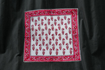 Pink Ornate Cushion cover