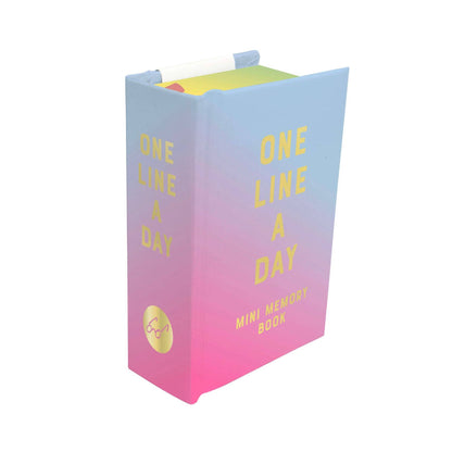 Radiant Glow Mini One Line a Day - A One-Year Memory Book